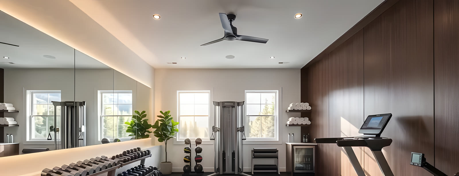 Separate home gym